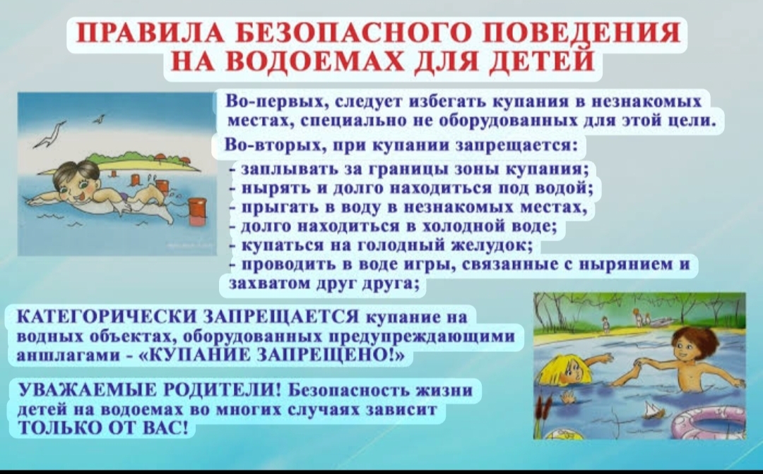 Внимание на воде.